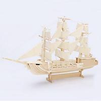 Jigsaw Puzzles 3D Puzzles Wooden Puzzles Building Blocks DIY Toys Ship Wood