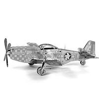 Jigsaw Puzzles 3D Puzzles Building Blocks DIY Toys Fighter Metal Model Building Toy