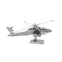 Jigsaw Puzzles 3D Puzzles Building Blocks DIY Toys Helicopter StainlessSteel Model Building Toy