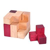 Jigsaw Puzzles Luban Lock Building Blocks DIY Toys Square Wood Novelty Gag Toys