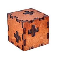 Jigsaw Puzzles Luban Lock Building Blocks DIY Toys Square Wood Novelty Gag Toys