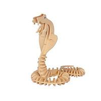 jigsaw puzzles 3d puzzles building blocks diy toys snake wood model bu ...