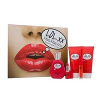 Jigsaw LOL XX Kiss Kiss Me Gift Set 100ml EDT Spray + 150ml Body Lotion + 150ml Body Wash + Lip Stic