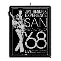 jimi hendrix keyring san francico in one size