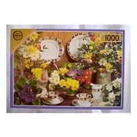 jigsaw puzzle tea for two 1000 pieces harmony range by falcon