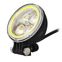 Jiawen 3.5Inch 5.5w Round Black Led motorcycle Headlights for Jeep Headlamps (DC 9-48V)