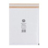 Jiffy Mailmiser Protective Envelopes Bubble-lined No.4 White 240x320mm [Pack 50]