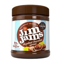 jim jams 83 less sugar hazelnut spread 350g 350g