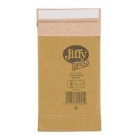 jiffy padded bag envelopes no00 brown 105x229mm ref jpb 00 pack 200