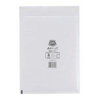 Jiffy Airkraft (No.3) Postal Bags Bubble-lined Peel and Seal 220x320mm White (1 x Pack of 50 Bags)
