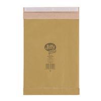 Jiffy Green Padded Bags with Kraft Outer and Recycled Paper Cushioning No.5 245x381mm Ref 01901 [Pack 25]
