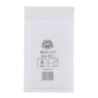 Jiffy Airkraft Size 00 Postal Bags Bubble-lined Peel and Seal