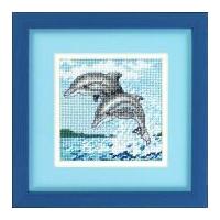 Jiffy Needlepoint Kit Dance of the Dolphins