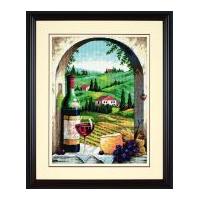 Jiffy Needlepoint Kit Tuscan View