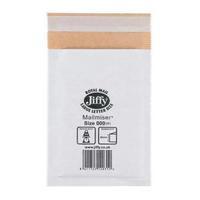 Jiffy Mailmiser Size 000 Protective Envelopes Bubble-lined 90x145mm