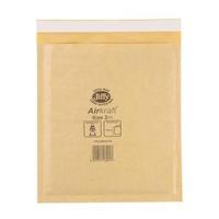 jiffy airkraft size 2 postal bags bubble lined peel and seal 205x245mm