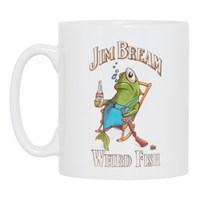 Jim Bream Graphic Print Mug White