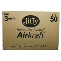 Jiffy 220x320mm White AirKraft Bag Pack of 50 JL-3