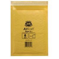 jiffy airkraft mailer size 0 140x195mm gold pack of 10 mmul04602