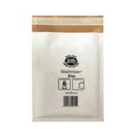 Jiffy Mailmiser Size 2 205x245mm White Pack of 100 Jmm-WH-2