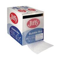 jiffy 300mm x50m clear bubble box roll jb box