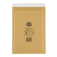 Jiffy Mailmiser Bubble Padded Large Gold Envelope - Size 1