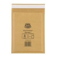 Jiffy Mailmiser Bubble Padded Small Gold Envelope - Size 5