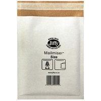 Jiffy Mailmiser 115x195mm Pack of 100 White JMM-WH-00