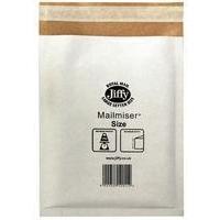 Jiffy Mailmiser 205x245mm Pack of 100 White JMM-WH-2