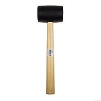 jieke wood handle rubber hammer hrw 16