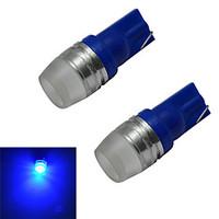 JIAWEN 2pcs T10 1.5W 90LM Blue Light Side Maker Lamp LED Car Light (DC 12V)