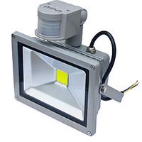Jiawen Waterproof 20W 1800LM PIR Motion Sensor LED Flood Light Induction Lamp (AC85-265V)