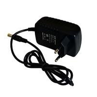 Jiawen 110~240V to DC12V 2A Power Supply Adapter Converter Transformer - Black (EU Plug)