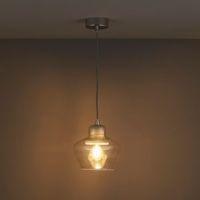 jidda clear pendant ceiling light small