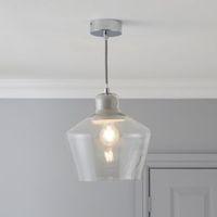 jidda clear pendant ceiling light large