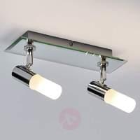 Jilian  2-bulb bathroom ceiling light