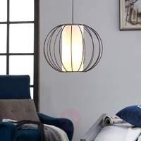 jinan hanging light made from metal and fabric