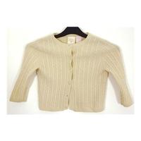 Jillian\'s Closet Cashmere Cream Cardigan Age 1-3 years