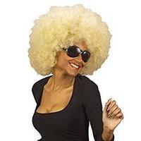 Jimmy Extra Curly Blonde Wig For Hair Accessory Fancy Dress