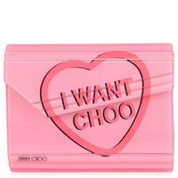 jimmy choo candy clutch bag