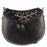 jimmy choo artie studded shoulder bag