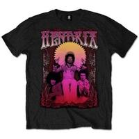 Jimi Hendrix - Ferris Wheel Men\'s Large T-Shirt - Black