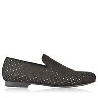 JIMMY CHOO Sloane Perforated Loafers