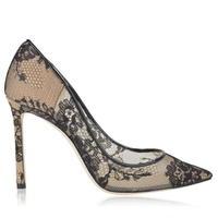 jimmy choo romy 100 lace heels