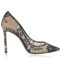 jimmy choo romy 100 lace heels