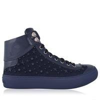 JIMMY CHOO Argyle Canvas High Top Trainers