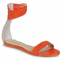 Jil Sander JS16116 women\'s Sandals in orange