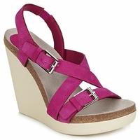 jil sander js16295 womens sandals in pink