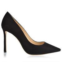 JIMMY CHOO Romy 100 Suede Heels