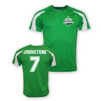 jimmy johnstone celtic sports training jersey green